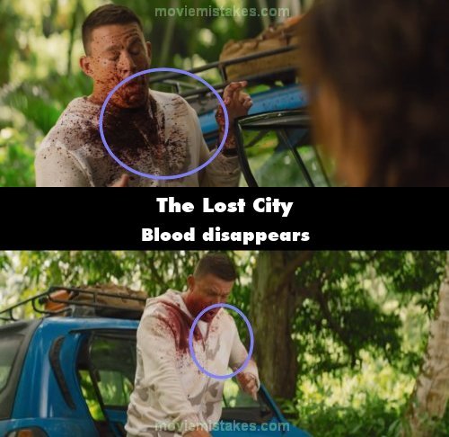 The Lost City mistake picture