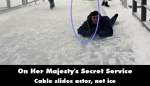 On Her Majesty's Secret Service mistake picture
