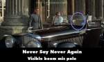 Never Say Never Again mistake picture