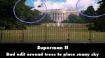 Superman II mistake picture