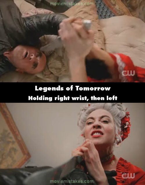 Legends of Tomorrow mistake picture