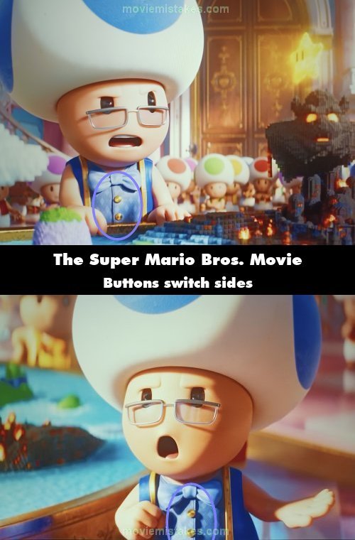 The Super Mario Bros. Movie mistake picture
