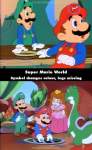 Super Mario World mistake picture