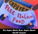 The Super Mario Bros. Super Show! mistake picture