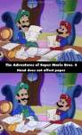 The Adventures of Super Mario Bros. 3 mistake picture