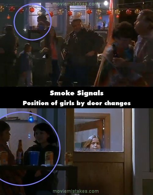 Smoke Signals mistake picture