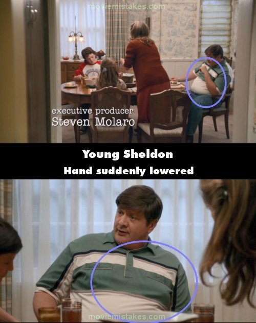 Young Sheldon mistake picture