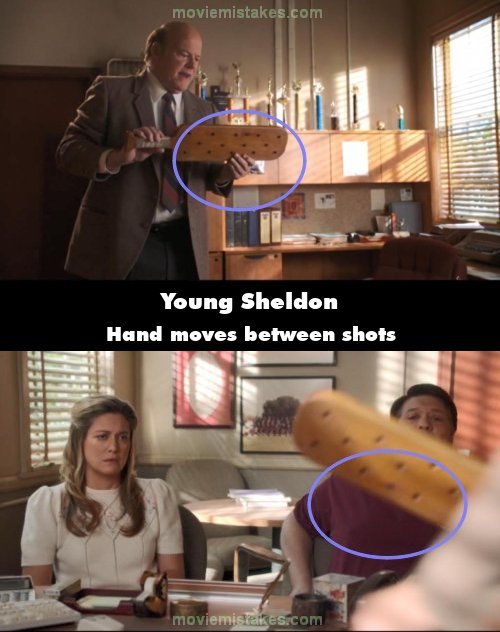 Young Sheldon mistake picture