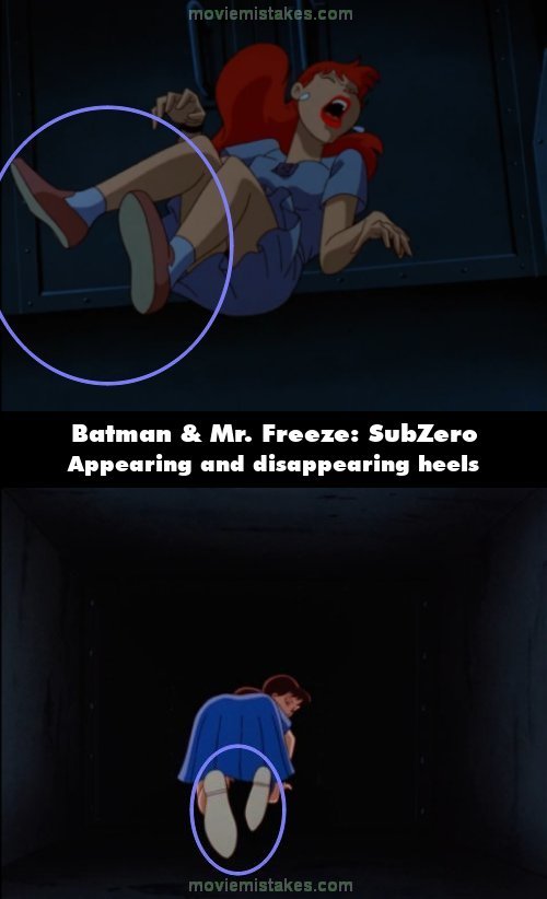 Batman & Mr. Freeze: SubZero mistake picture