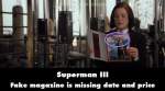 Superman III mistake picture