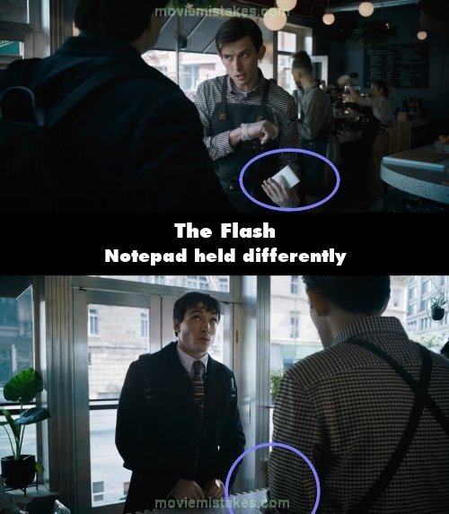 The Flash mistake picture