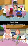 Family Guy mistake picture