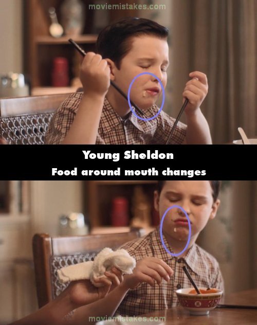 Young Sheldon mistake picture