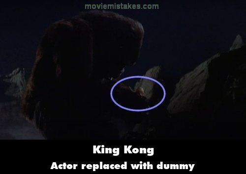 King Kong mistake picture