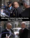 NCIS: Naval Criminal Investigative Service mistake picture