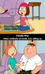 Family Guy mistake picture
