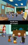 Family Guy mistake picture