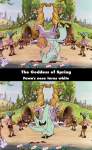 The Goddess of Spring mistake picture