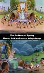 The Goddess of Spring mistake picture