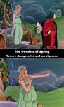 The Goddess of Spring mistake picture