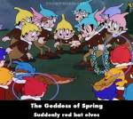 The Goddess of Spring mistake picture