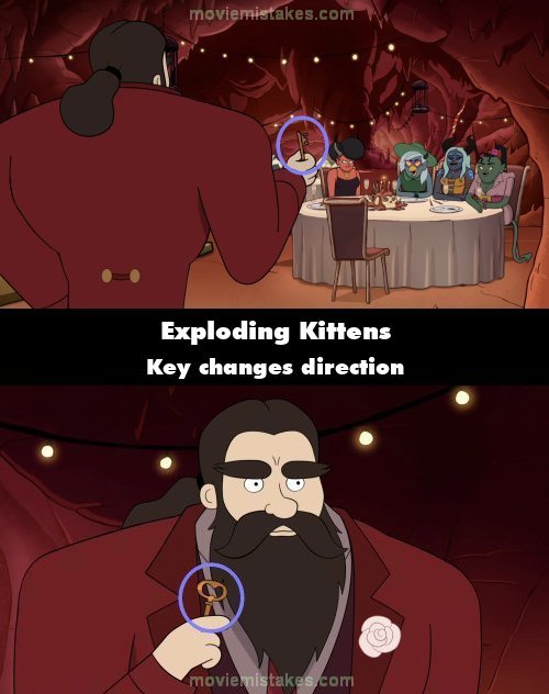 Exploding Kittens mistake picture