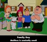 Family Guy mistake picture