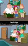 Family Guy mistake picture