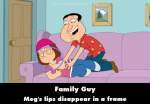 Family Guy mistake picture