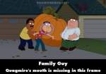 Family Guy mistake picture