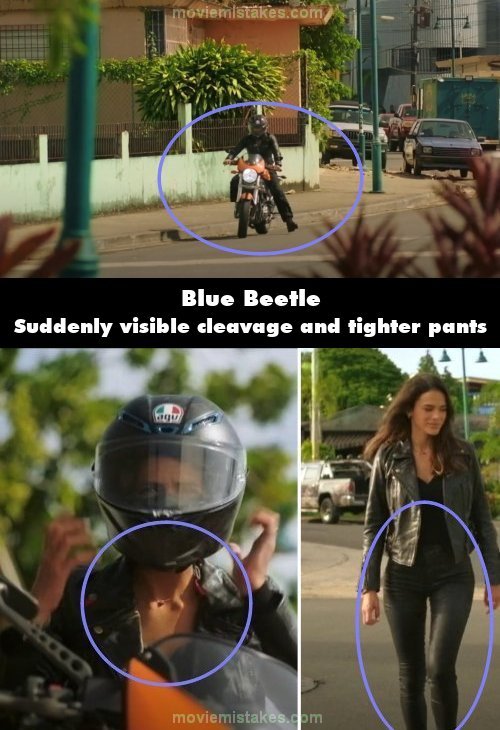 Blue Beetle mistake picture
