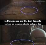 Indiana Jones and The Last Crusade mistake picture