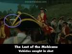 The Last of the Mohicans mistake picture