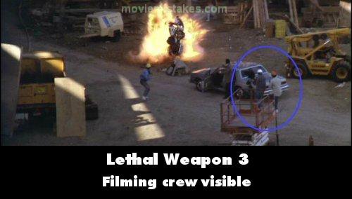 Lethal Weapon 3 mistake picture