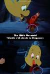 The Little Mermaid mistake picture