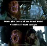 Pirates of the Caribbean: The Curse of the Black Pearl mistake picture
