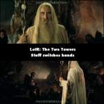 The Lord of the Rings: The Two Towers mistake picture