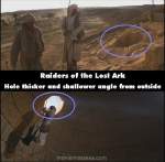 Raiders of the Lost Ark mistake picture