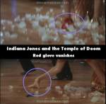 Indiana Jones and the Temple of Doom mistake picture