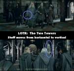 The Lord of the Rings: The Two Towers mistake picture