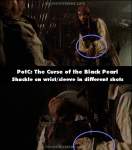 Pirates of the Caribbean: The Curse of the Black Pearl mistake picture