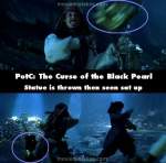 Pirates of the Caribbean: The Curse of the Black Pearl mistake picture