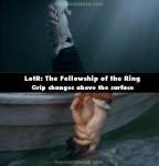 The Lord of the Rings: The Fellowship of the Ring mistake picture