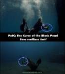 Pirates of the Caribbean: The Curse of the Black Pearl mistake picture