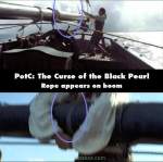 Pirates of the Caribbean: The Curse of the Black Pearl mistake picture