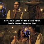 Pirates of the Caribbean: The Curse of the Black Pearl mistake picture