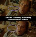 The Lord of the Rings: The Fellowship of the Ring mistake picture