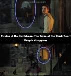 Pirates of the Caribbean: The Curse of the Black Pearl mistake picture