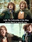 The Lord of the Rings: The Fellowship of the Ring mistake picture