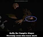 Buffy The Vampire Slayer mistake picture